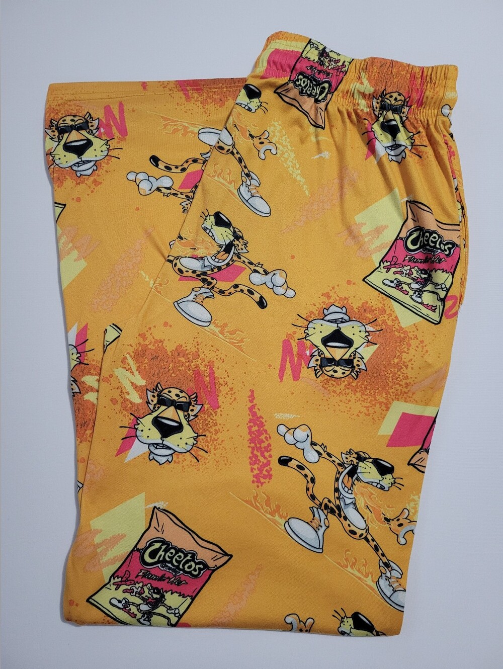 MAD Engine Orange Flamin Hot Cheetos Pajama PJ Lounge Pants